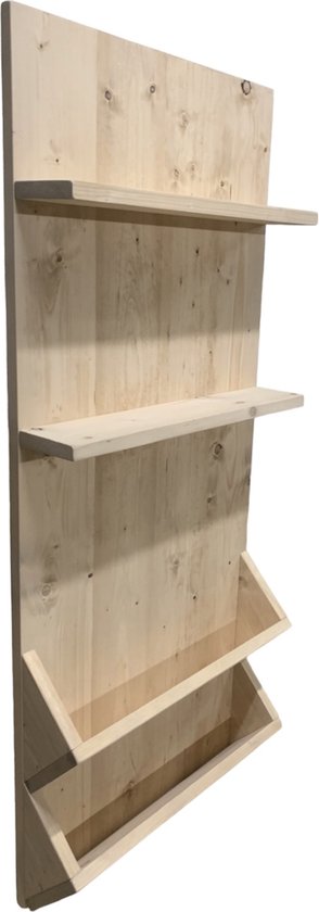 1. Steigerhouten Wandplanken En Rekken