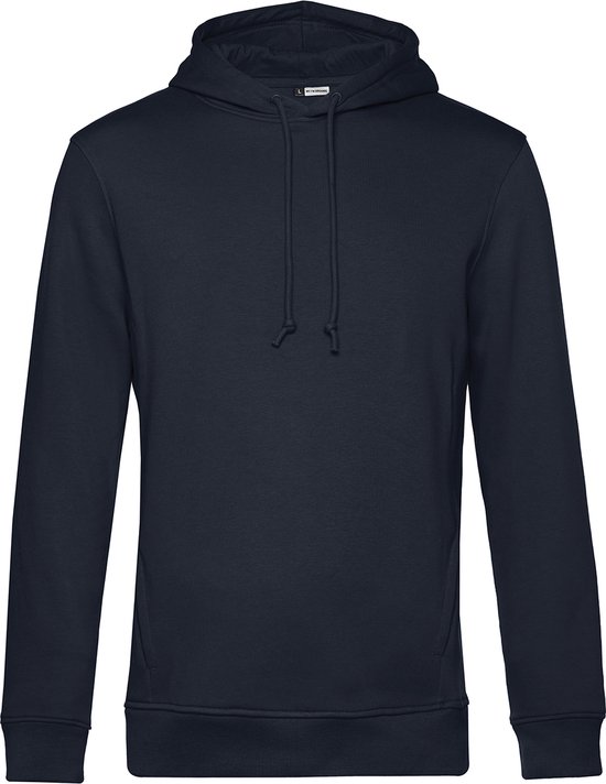 Organic Inspire Hooded° B&C Collectie maat XS Donkerblauw