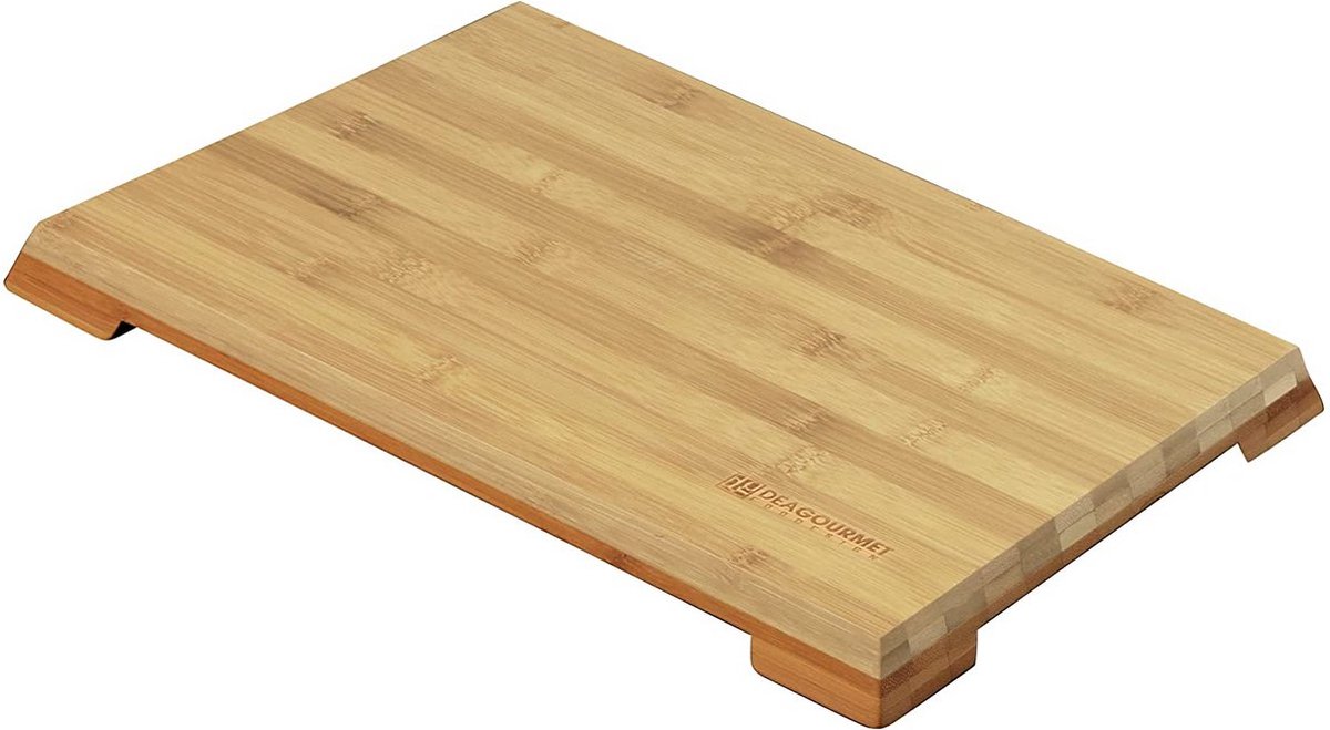 Deagourmet Bamboe snijplank/serveerplank/hapjesplank/kaasplank - 17*30cm