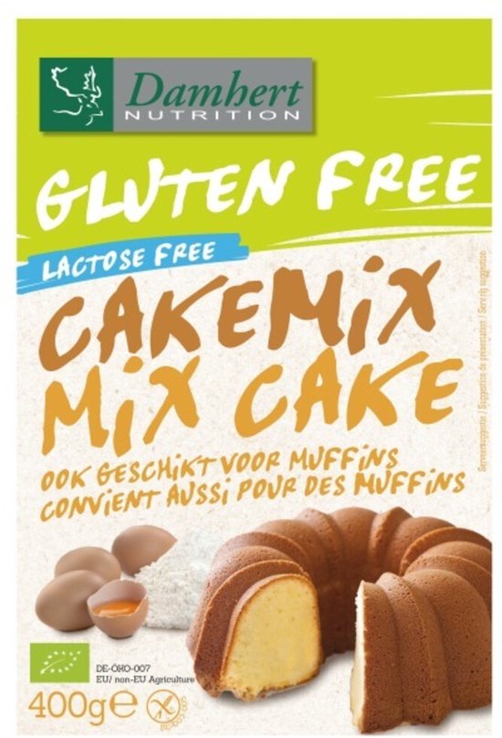 Damhert Glutenvrij Cakemix 400 gr