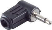 Connecteur jack (m) S-Impuls 3,5 mm - plastique / coudé - 2 pôles / mono