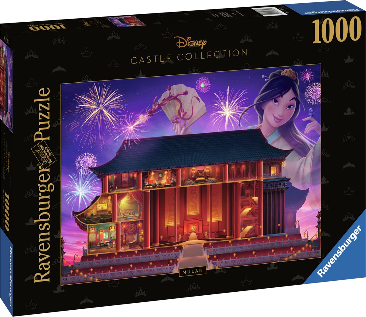 Ravensburger Disney Castles Mulan legpuzzel 1000 stukjes