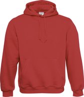 Hooded Sweatshirt B&C Collectie maat M Rood