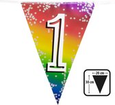 Boland - Folievlaggenlijn '1' Multi - Regenboog - Regenboog