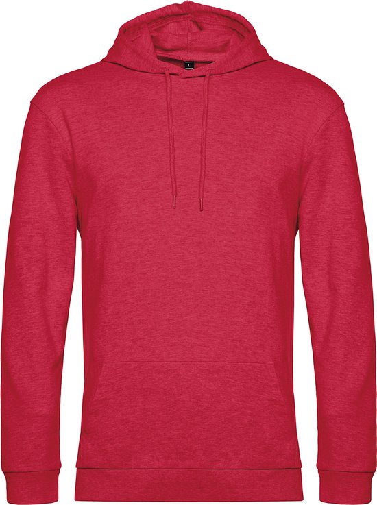 Hoodie French Terry B&C Collectie maat S Heather Rood