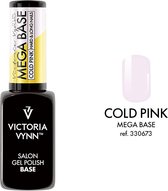 Victoria Vynn – Mega Base Cold Pink 8 ml - rubberbase roze - gellak - gelpolish - gel - lak - polish - gelnagels - nagels - manicure - nagelverzorging - nagelstyliste - uv / led - nagelstylist - callance