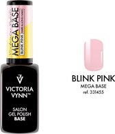 Victoria Vynn – Mega Base Blink Pink 8 ml - rubberbase glitter roze - glitters - gellak - gelpolish - gel - lak - polish - gelnagels - nagels - manicure - nagelverzorging - nagelstyliste - uv / led - nagelstylist - callance