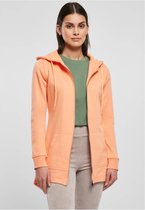 Urban Classics - Sweat parka Vest met capuchon - XS - Roze