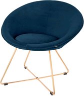 Riverdale Luca Fauteuil Donkerblauw