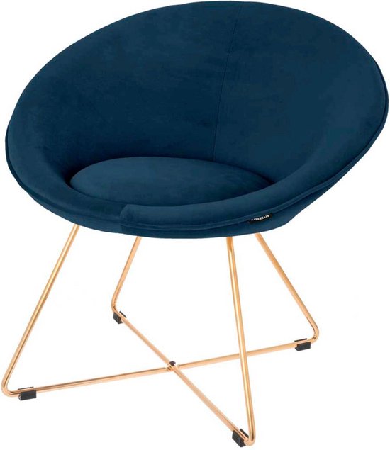 Riverdale Luca Fauteuil Donkerblauw