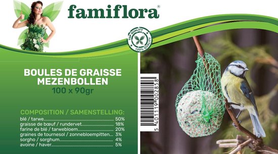 Vetbollen Premium Mix zonder net