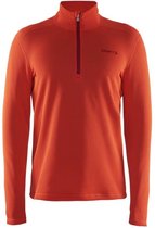 Craft- Homme - Chemise Thermo zip - Sweep Halfzip - Oranje - Taille XS