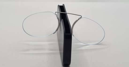 Van streek ontwikkeling Vies PINCE-NEZ NEUSBRIL +1,0 heel comfortabel en duurzaam, leesbril zonder  pootjes +1.0 van... | bol.com