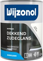 Wijzonol Dekkend Zijdeglanslak - 0,75l - 9121 - Antraciet