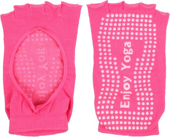 Merco - Grippy S2 Yoga Pilates teen sokken - Grip pads - Roze van Merco — afbeelding 2