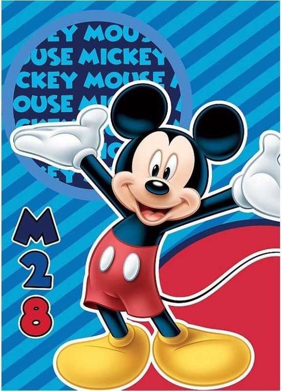 Plaid polaire de Noël 'Minnie & Mickey