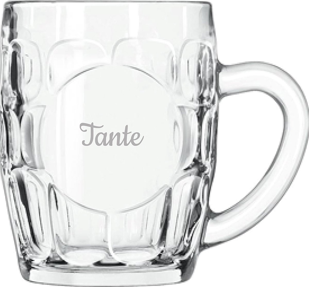 Gegraveerde Bierpul 55cl Tante