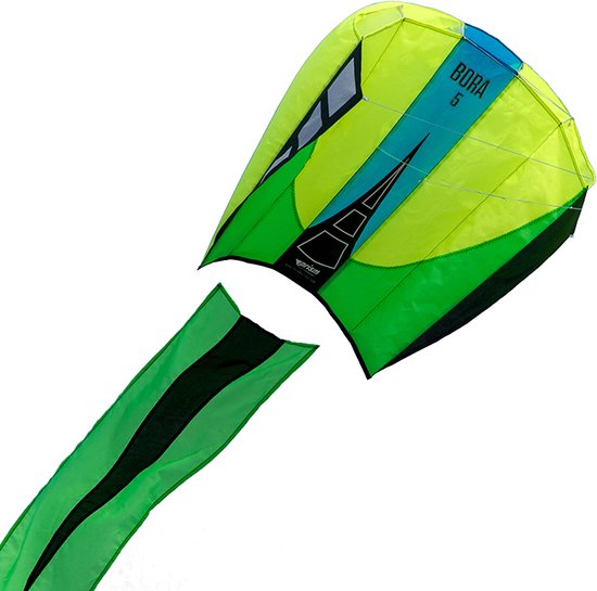 Prism Bora 5 Jade - Vlieger - Eenlijner - Geel/Groen