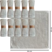 Wasbare Doekjes Bamboe  Baby, Handjes, Gezicht & Billen 10 stuks 16x22 cm