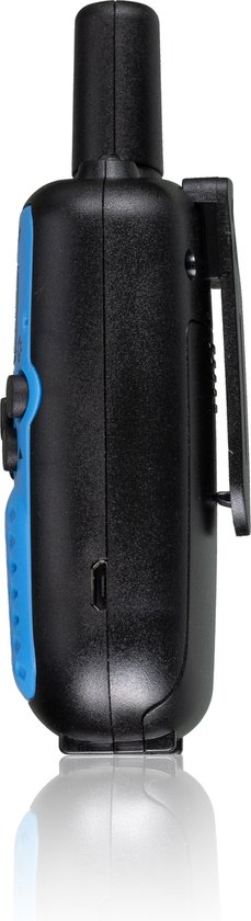 Bresser Junior Walkie Talkie - Set van 2 - Blauw - Bereik van 6km - Geschikt Voor Kinderen Vanaf 8 Jaar