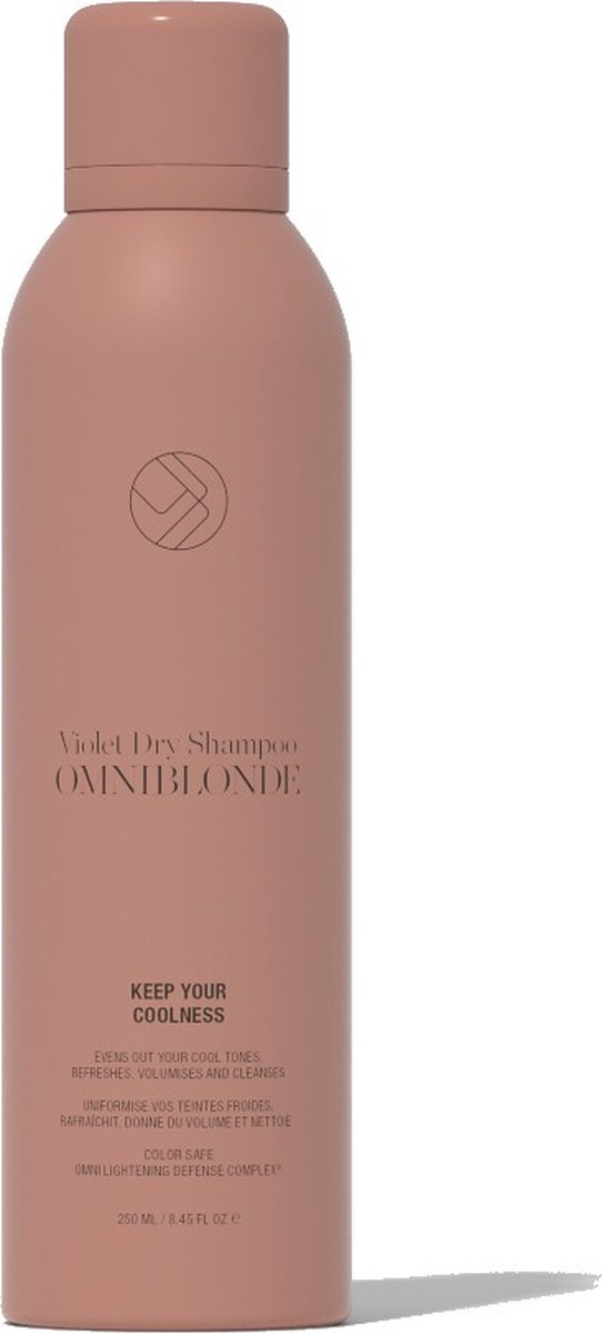 Omniblonde Keep Your Coolness Dry Shampoo - 250 ml - Droogshampoo vrouwen - Voor