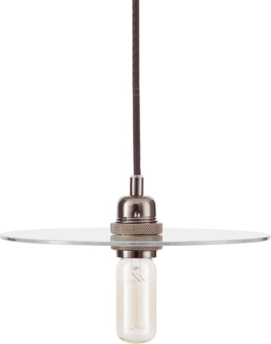 Lampe à Suspension Circle Géométrique Frama Medium Ø25 Transparente