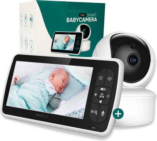 Caméra Bébé Babycam Vision Nocturne Wifi Pour Smartphone Android +