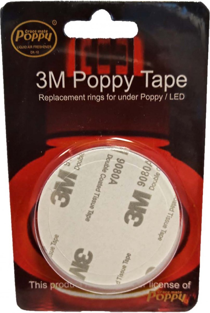 Poppy 3M tape ringen - POPPY GRACE MATE®