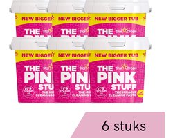 The Pink Stuff - Schoonmaakpasta - 6 x 850 gram - Voordeelverpakking
