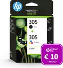 HP 305XL - Inktcartridge kleur & zwart + Insta