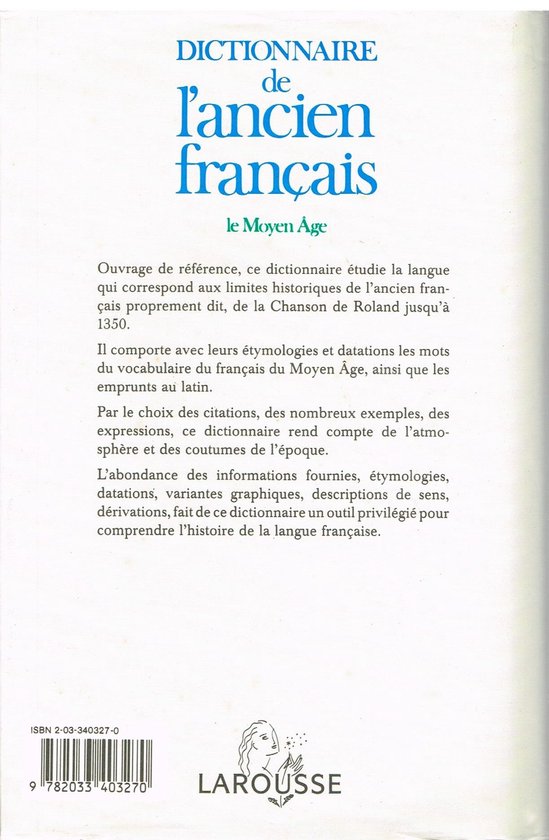 Dictionnaire de l'Ancien Francais