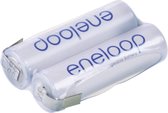 Panasonic eneloop Reihe F1x2 Accupack Aantal cellen: 2 Batterijgrootte: AA (penlite) Z-soldeerlip NiMH 2.4 V 1900 mAh