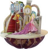 3D kaart Prinses Prinsessen - Santoro London Pirouettes
