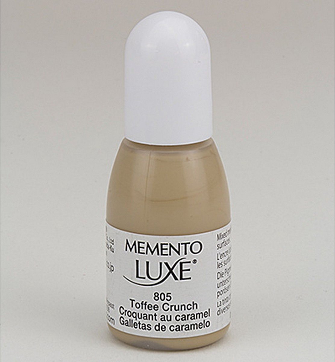 Tsukineko Memento Luxe Reinker Toffee Crunch