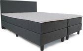 Boxspring Home - Compleet - Pocketvering - HR koudschuim - Antraciet - 120x190 cm