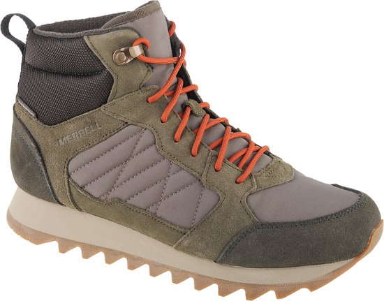 Merrell Alpine Sneaker Mid PLR WP 2 J004291, Mannen, Groen, Trekkingschoenen, maat: 43,5