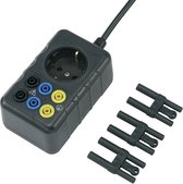 VOLTCRAFT SMA-10 Adaptateur de mesure Fiche PG - Prise 4 mm, couplage PG Sécurité au toucher Zwart