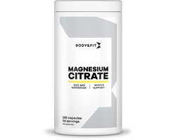 Body & Fit Magnesium Citraat - Magnesium Tabletten - 150mg Magnesium per Tablet - 240 Capsules