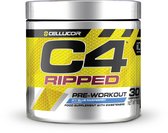 Cellucor C4 Ripped Pre-Workout - 30 Doseringen - Icy Blue Razz