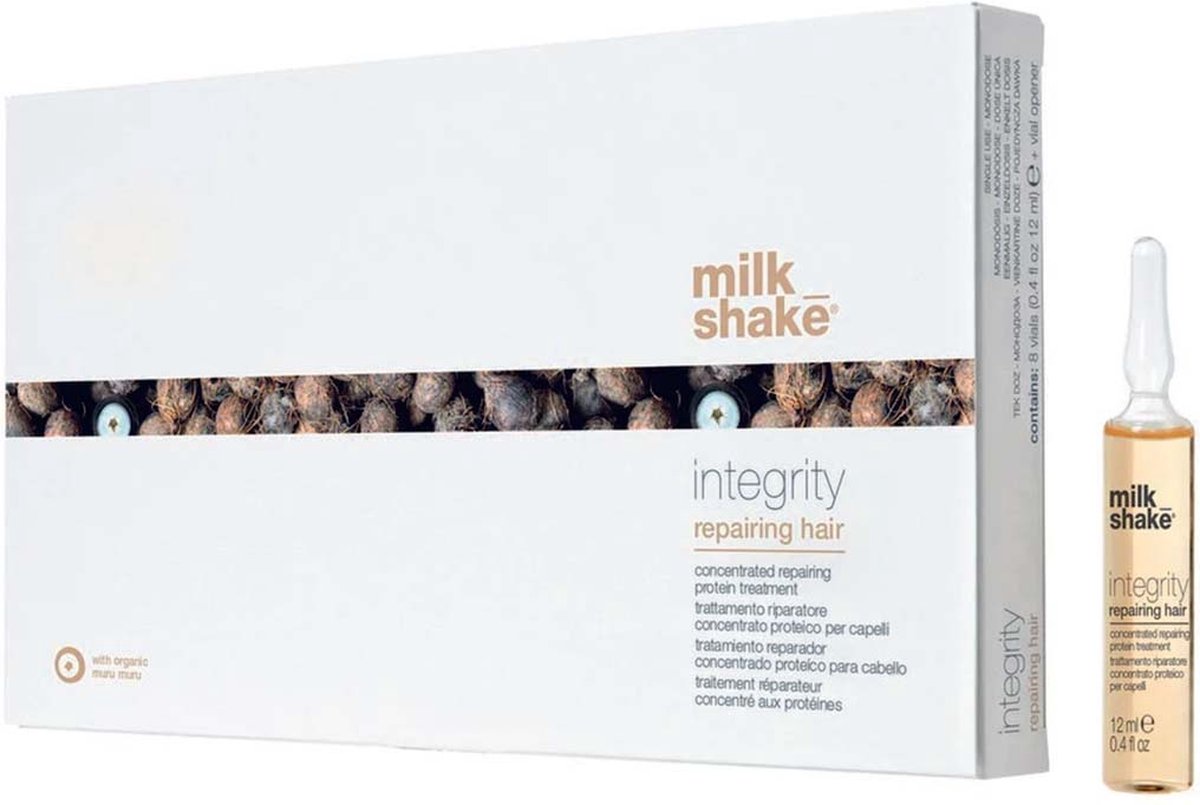 Bol.com Milk Shake - Integrity Repairing Hair Lotion - 8 x 12 ml aanbieding