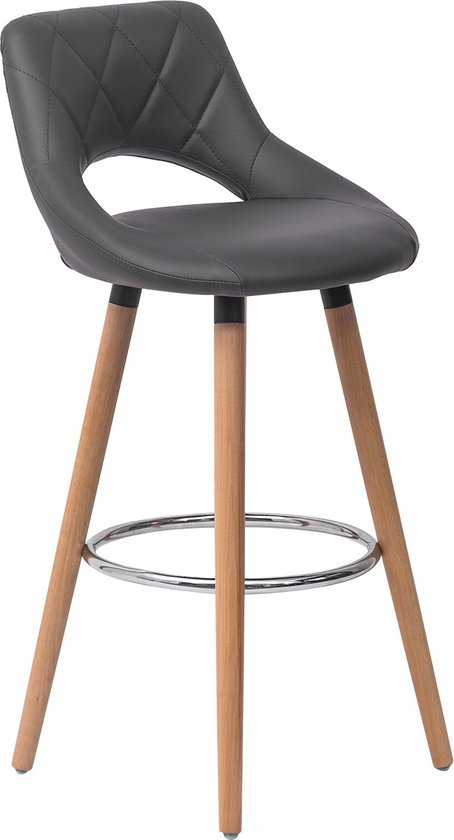 Rhondo Barkruk Stof Met Capiton 109 cm - Rene Houtman