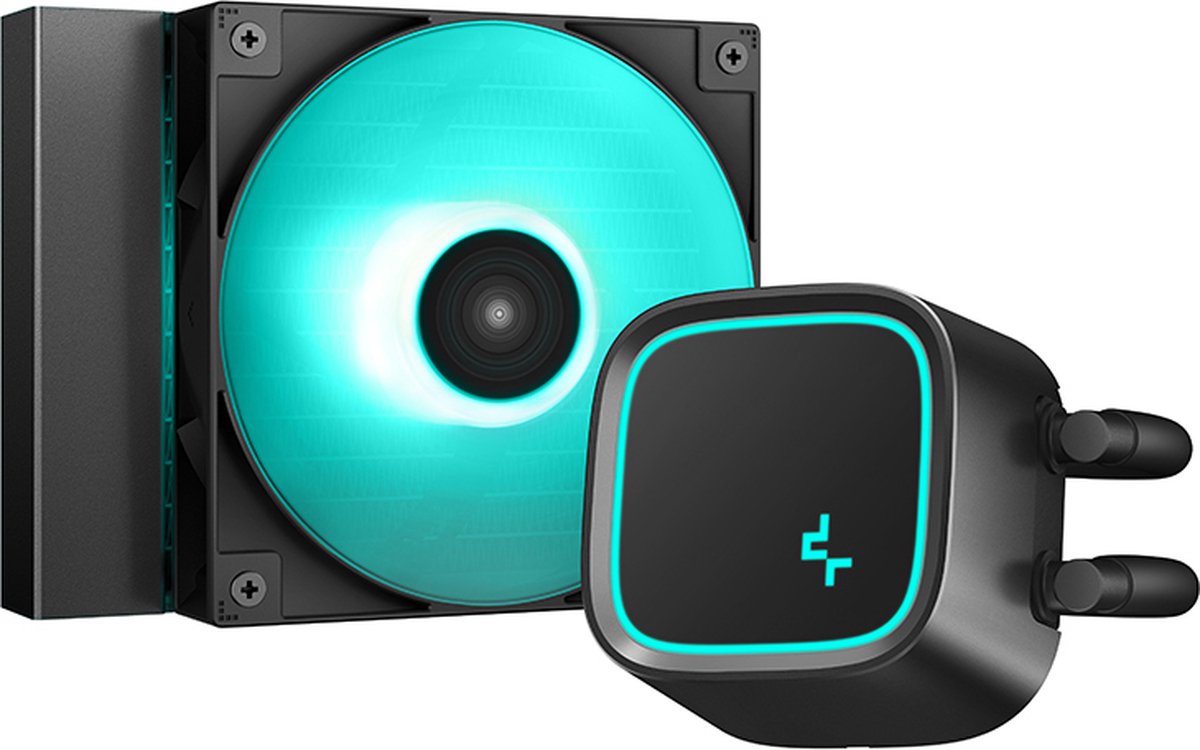 DeepCool LE300 120mm Single Colour Marrs Green Water Cooler, 1x 120mm