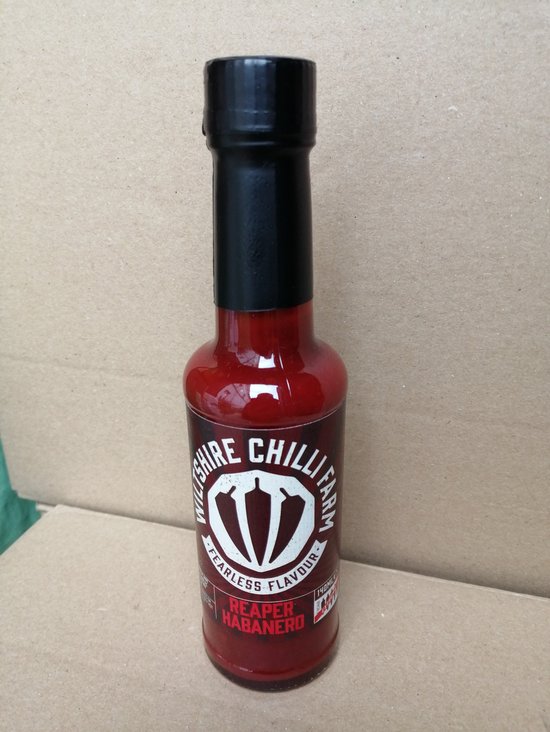 Faucheuse Habanero (niveau de Heat 10) - Chilisaus.be - Wiltshire Chilli Farm