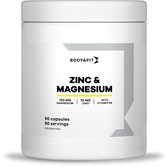 Body & Fit Zinc & Magnesium - Zink, Koper, Vitamine B6 - 90 Capsules - 1 Pot