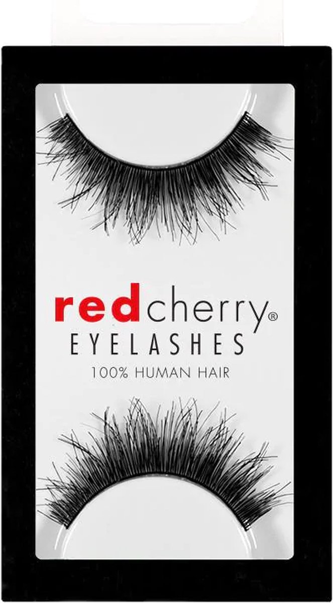 Red Cherry Eyelashes #605 - Nepwimpers - Menselijk Haar - Berkeley