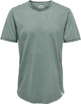 Only & Sons T-shirt Onsbenne Longy Ss Tee Nf 7822 Noos 22017822 Chinois Green Mannen Maat - M