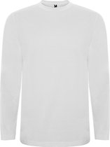 Wit Effen t-shirt lange mouwen model Extreme merk Roly maat 2XL