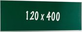 Krijtbord PRO - Magnetisch - Enkelzijdig bord - Schoolbord - Eenvoudige montage - Geëmailleerd staal - Groen - 120x400cm