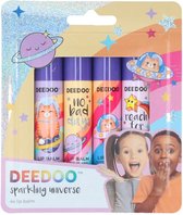 DeeDoo Kids 'Sparkling Universe' Lippenbalsem Giftset (4x 2.8gr)