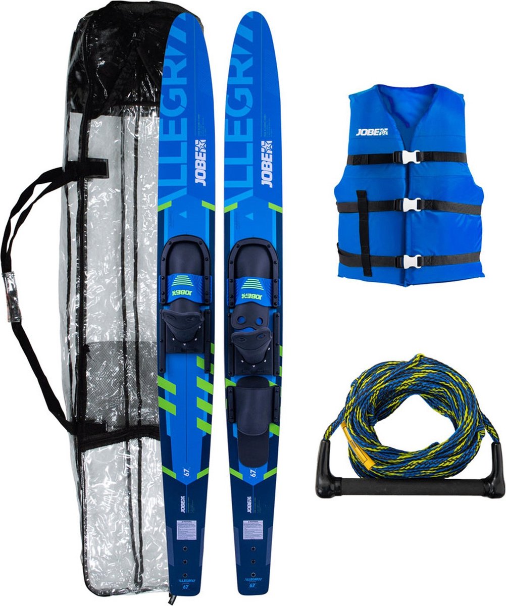 Jobe Allegre Combo Waterski Pakket Blauw - 67 inch